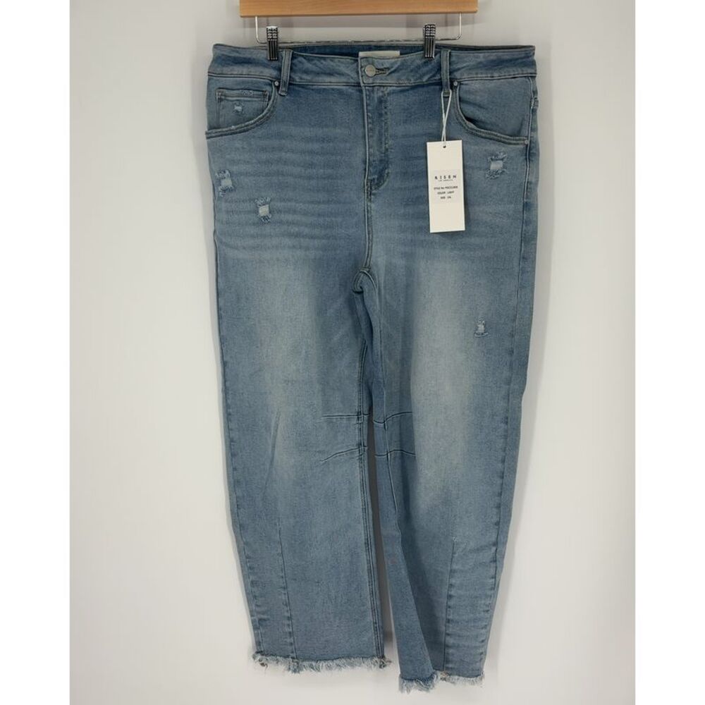 RISEN Lighten Up Barrel Denim
